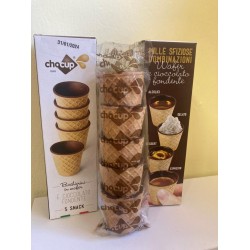 Chocup di wafer e cioccolato fondente 5 pz