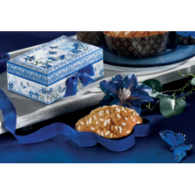 Colomba mignon in portagioie blue butterflies, 100g Colomba mignon in portagioie blue butterflies, 100g