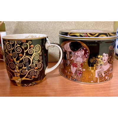 Mug - G. Klimt, Albero della Vita con scatola di latta