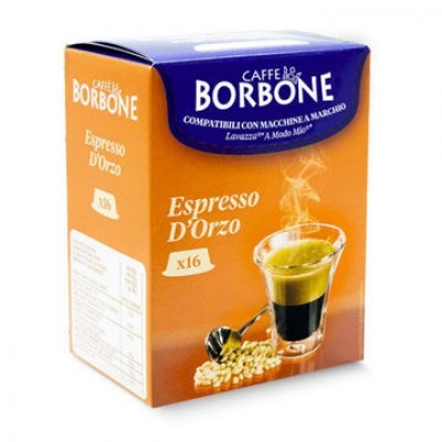Capsule Borbone Espresso d'Orzo Compatibili con macchine a marchio Lavazza®* A Modo Mio ®*