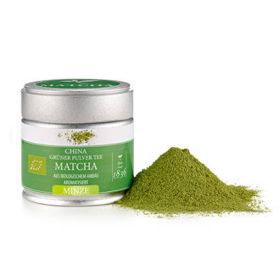 China MATCHA Mint Bio 30g China MATCHA Mint Bio 30g
